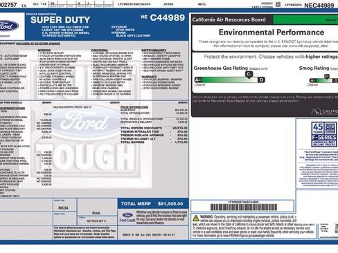 Used 2022 Ford F250 Lariat w/ Tremor Off-Road Package AWD/4WD image 36