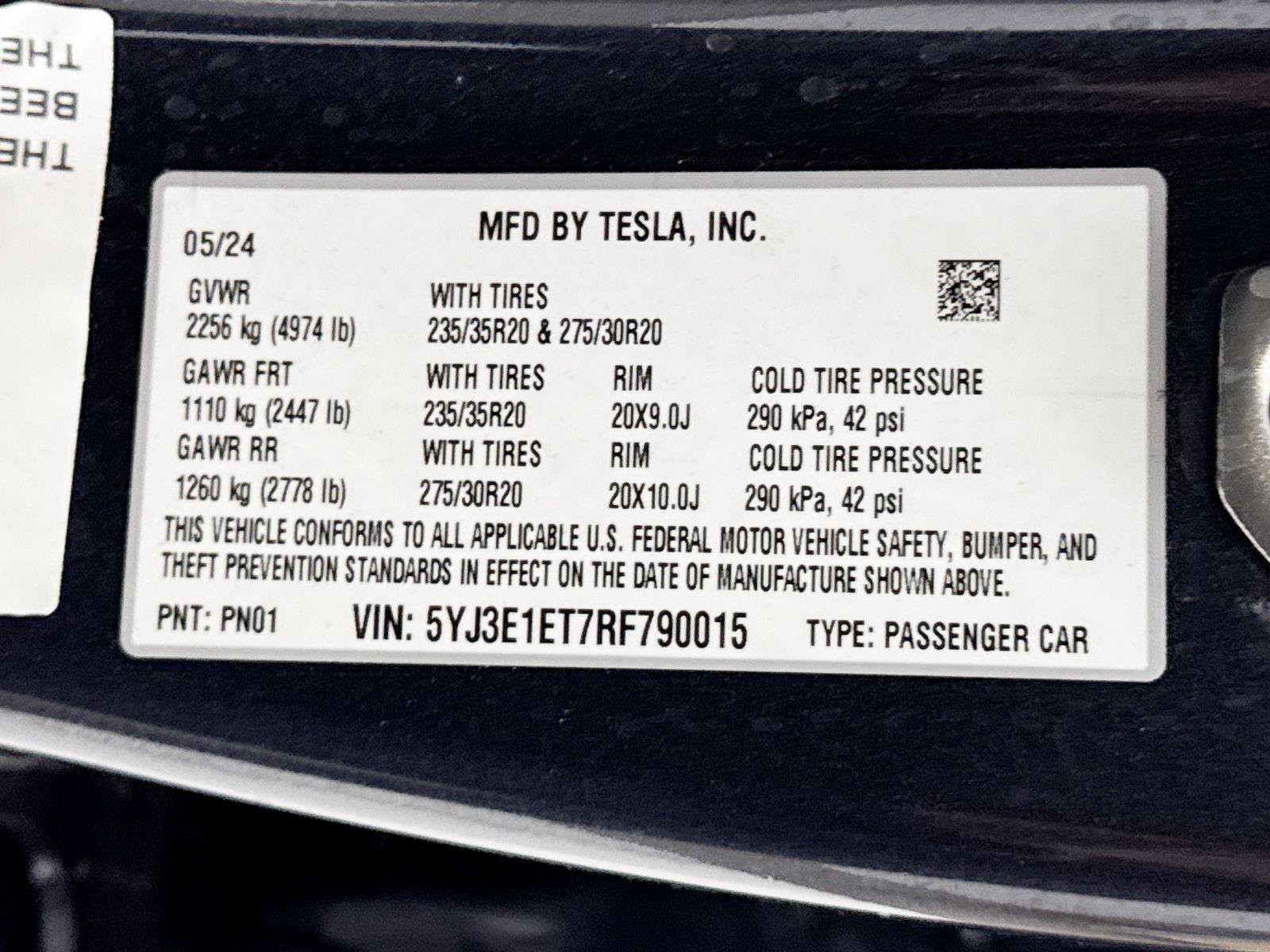 Used 2024 Tesla Model 3 Performance AWD/4WD image 41