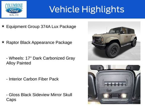 New 2025 Ford Bronco Raptor image 4