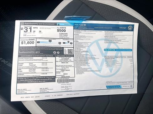 New 2026 Volkswagen Taos SE FWD image 22