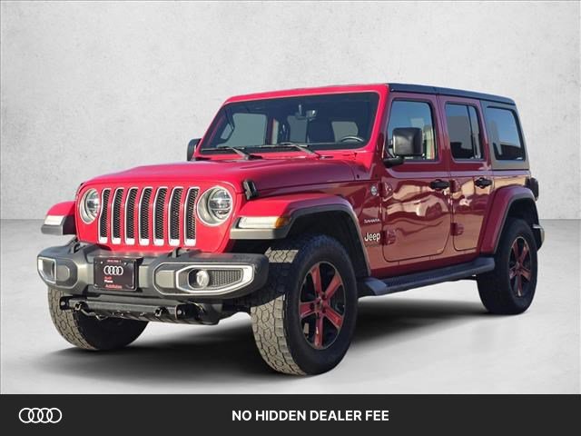 Used 2018 Jeep Wrangler Unlimited Sahara AWD/4WD image 1