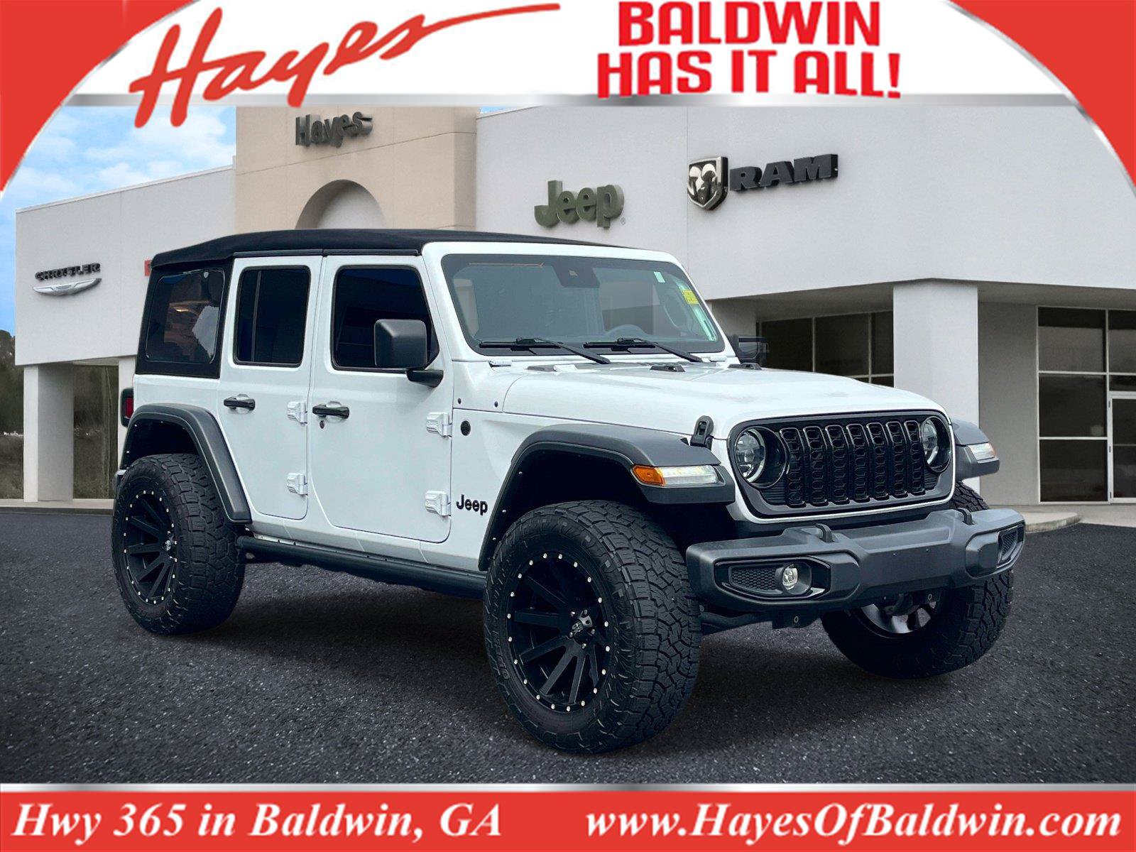 Used 2024 Jeep Wrangler Unlimited Sport AWD/4WD image 1