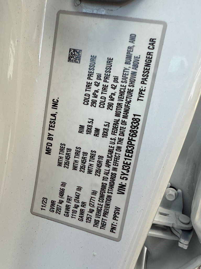 Used 2023 Tesla Model 3 Long Range AWD/4WD image 30