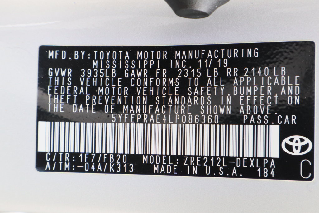 Used 2020 Toyota Corolla LE FWD image 31