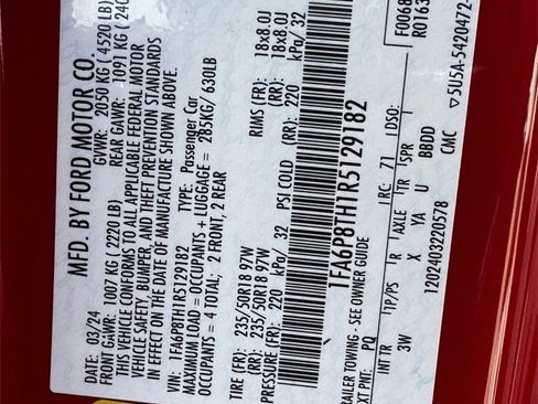 Used 2024 Ford Mustang Premium image 31