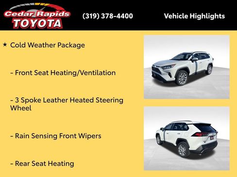 Certified 2019 Toyota RAV4 Limited w/ Cold Weather Package image 34