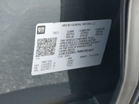 Used 2021 GMC Yukon Denali RWD image 75