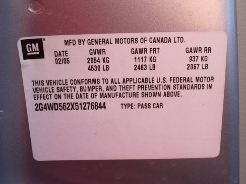Used 2005 Buick LaCrosse CXL w/ Gold Convenience Package FWD image 43