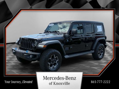 Used 2023 Jeep Wrangler Unlimited Rubicon 4xe w/ Steel Bumper Group AWD/4WD image 1