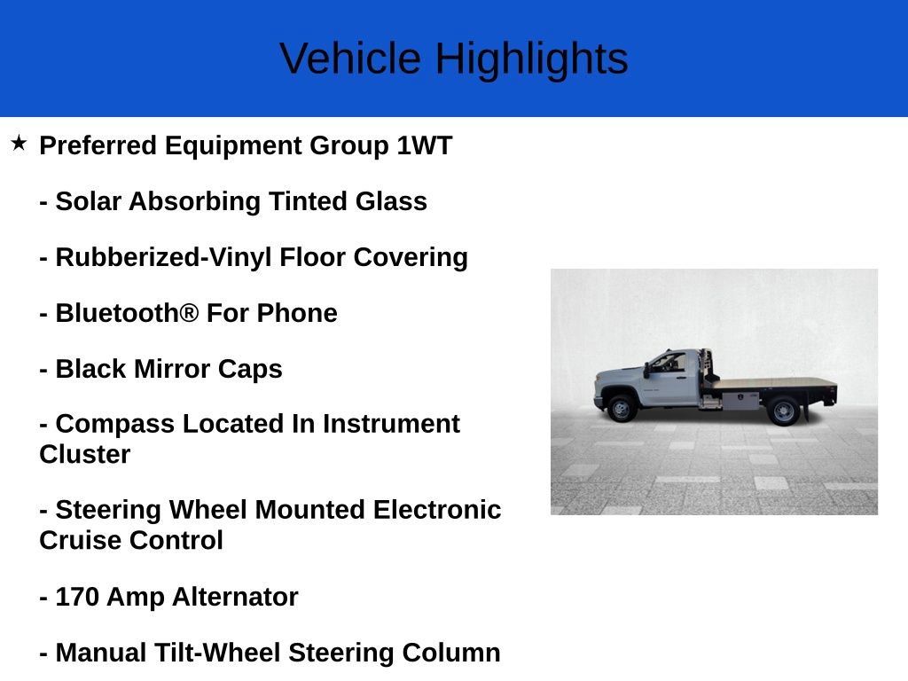 New 2025 Chevrolet Silverado 3500 W/T w/ WT Convenience Package AWD/4WD image 2