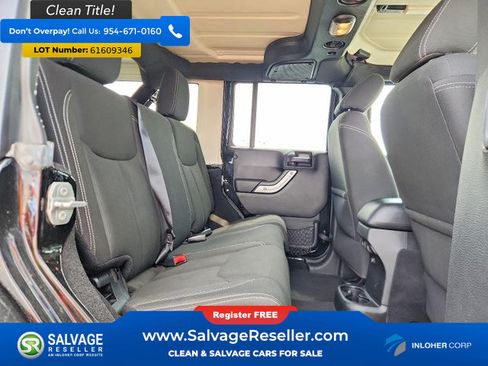 Used 2015 Jeep Wrangler Unlimited Sahara w/ Max Tow Package AWD/4WD image 13