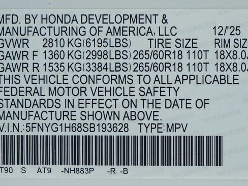 New 2025 Honda Pilot TrailSport image 21