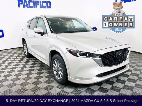 Used 2024 MAZDA CX-5 AWD 2.5 S w/ Select Package image 1