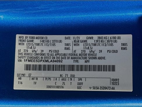 Used 2021 Ford Bronco Badlands image 12