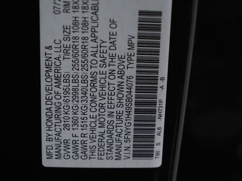 Used 2025 Honda Pilot EX-L image 33