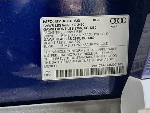 Used 2021 Audi Q5 Prestige image 32