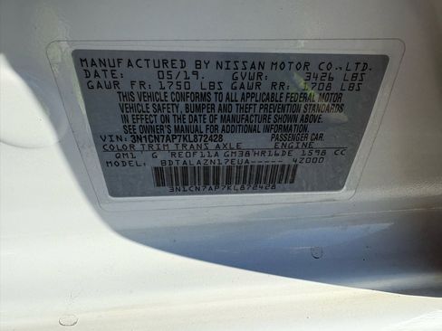 Used 2019 Nissan Versa S Plus image 25