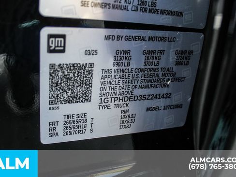 Used 2025 GMC Sierra 1500 SLT RWD image 37