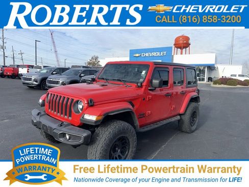Used 2021 Jeep Wrangler Unlimited Sport image 1