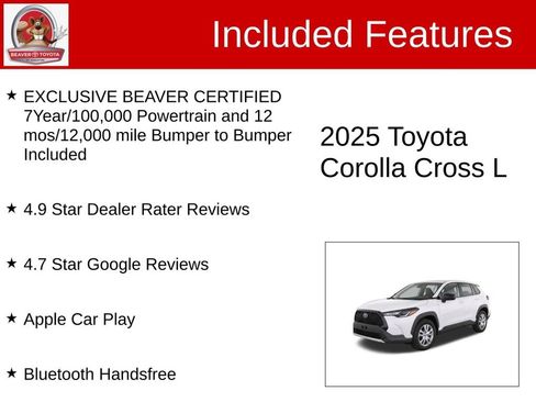 Used 2025 Toyota Corolla Cross L FWD image 4