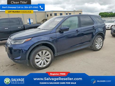 Used 2020 Land Rover Discovery Sport SE AWD/4WD image 1