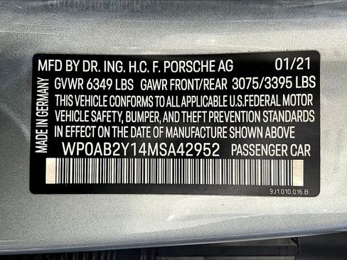 Used 2021 Porsche Taycan 4S image 34