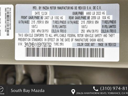 Certified 2025 MAZDA CX-30 Carbon image 28