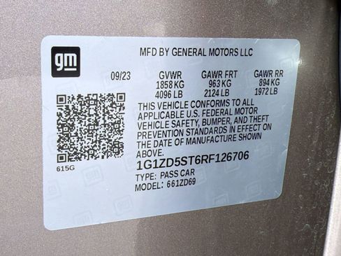 Used 2024 Chevrolet Malibu LT FWD image 21