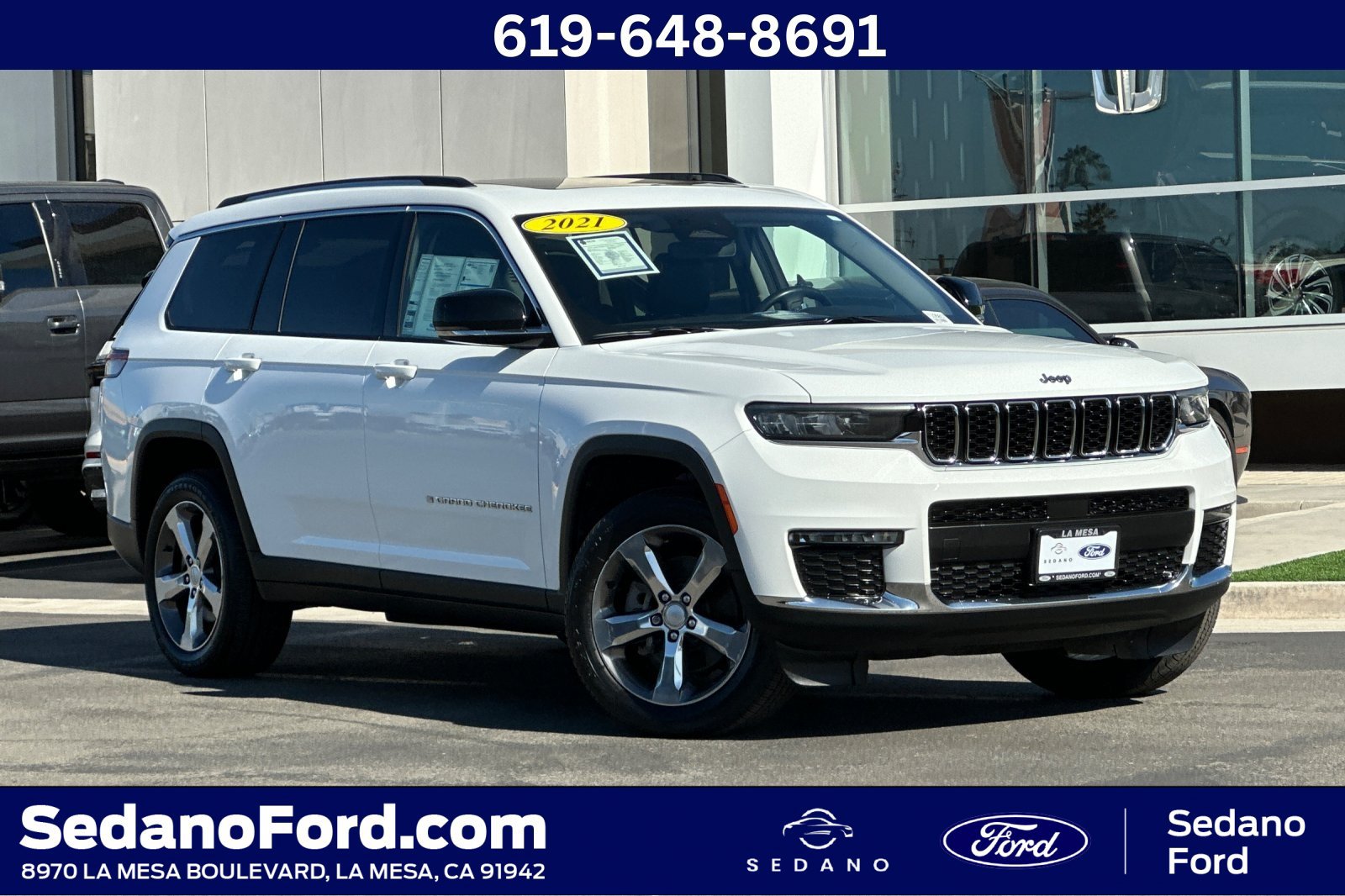 Used 2021 Jeep Grand Cherokee L Limited RWD image 1