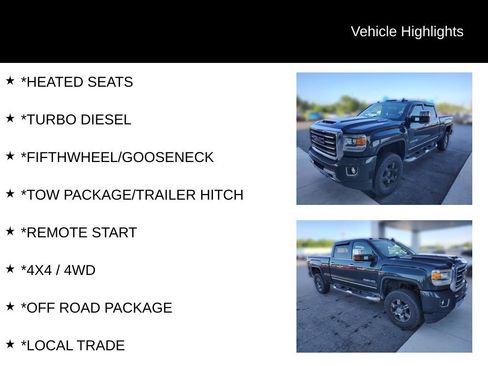 Used 2017 GMC Sierra 2500 SLT w/ All-Terrain HD Package AWD/4WD image 5