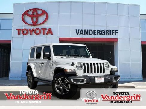 Used 2023 Jeep Wrangler Unlimited Sahara AWD/4WD image 1
