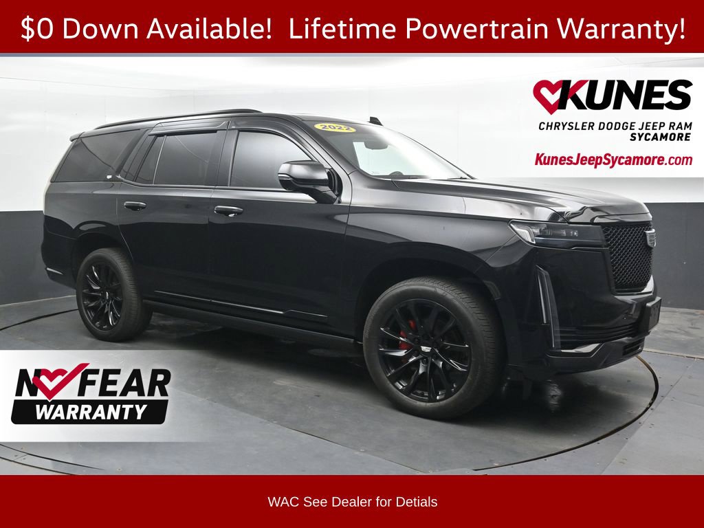 Used 2022 Cadillac Escalade Sport w/ Touring Package AWD/4WD image 1
