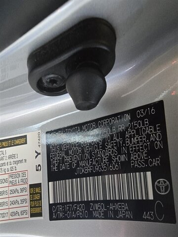 Used 2016 Toyota Prius Two FWD image 38