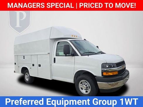 New 2025 Chevrolet Express 3500 w/ Power Convenience Package RWD image 2