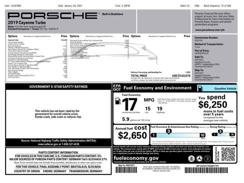 Used 2019 Porsche Cayenne Turbo image 35