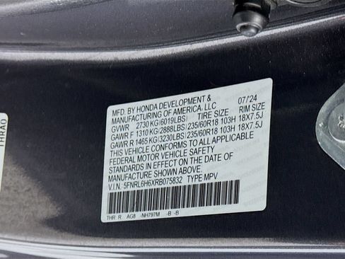 Used 2024 Honda Odyssey EX-L image 32