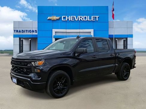 Certified 2023 Chevrolet Silverado 1500 Custom w/ LPO, Dark Essentials Package RWD image 5