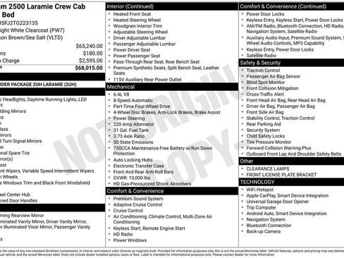 Used 2026 RAM 2500 Laramie AWD/4WD image 41