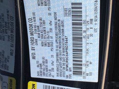 Certified 2023 Ford Bronco Sport Outer Banks w/ Tech Package AWD/4WD image 26