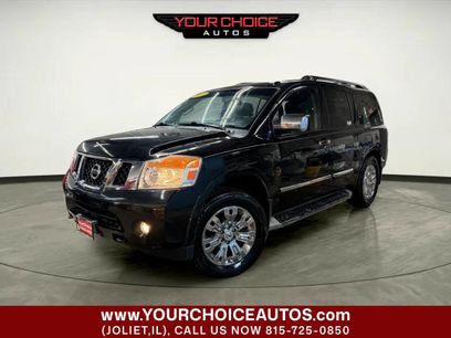 Used 2015 Nissan Armada Platinum w/ 2nd Row Captain Seat Package