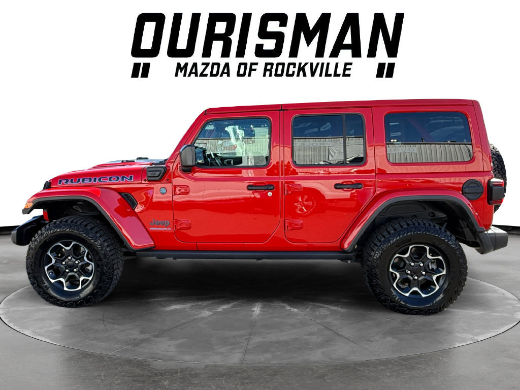 Used 2023 Jeep Wrangler Unlimited Rubicon 4xe w/ Cold Weather Group AWD/4WD image 3