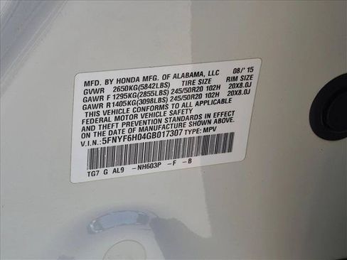 Used 2016 Honda Pilot Elite image 24