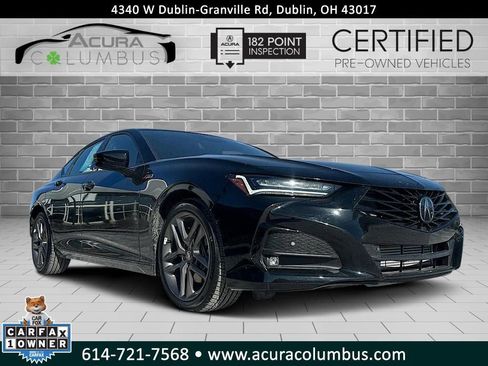 Certified 2025 Acura TLX SH-AWD w/ A-SPEC Pkg image 1