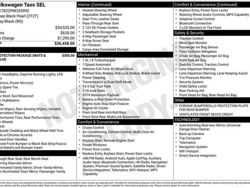 Used 2023 Volkswagen Taos SEL AWD/4WD image 23