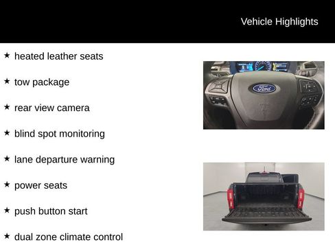 Used 2019 Ford Ranger Lariat w/ FX4 Off-Road Package AWD/4WD image 10