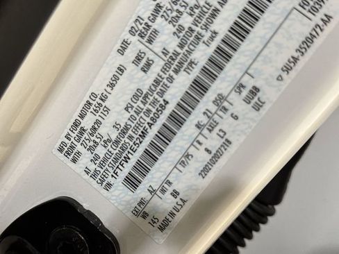 Used 2021 Ford F150 Platinum w/ Equipment Group 701A High image 35