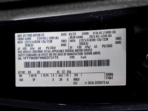 Used 2022 Ford F250 King Ranch w/ King Ranch Ultimate Package AWD/4WD image 62