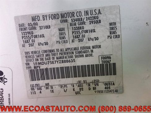 Used 2000 Ford Explorer Limited image 17