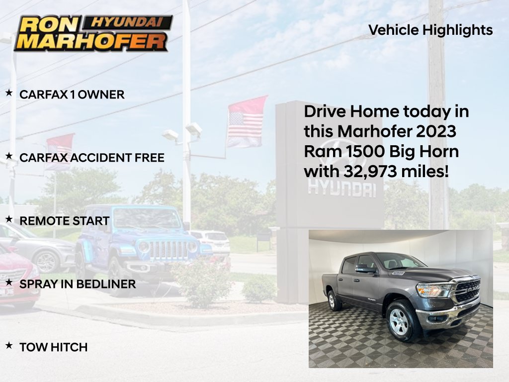 Used 2023 RAM 1500 Big Horn AWD/4WD image 15