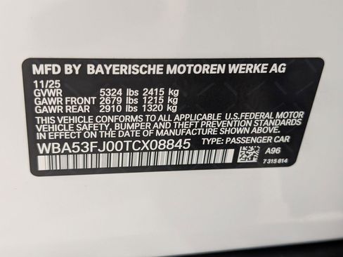 New 2026 BMW 530i xDrive w/ M Sport Package AWD/4WD image 21